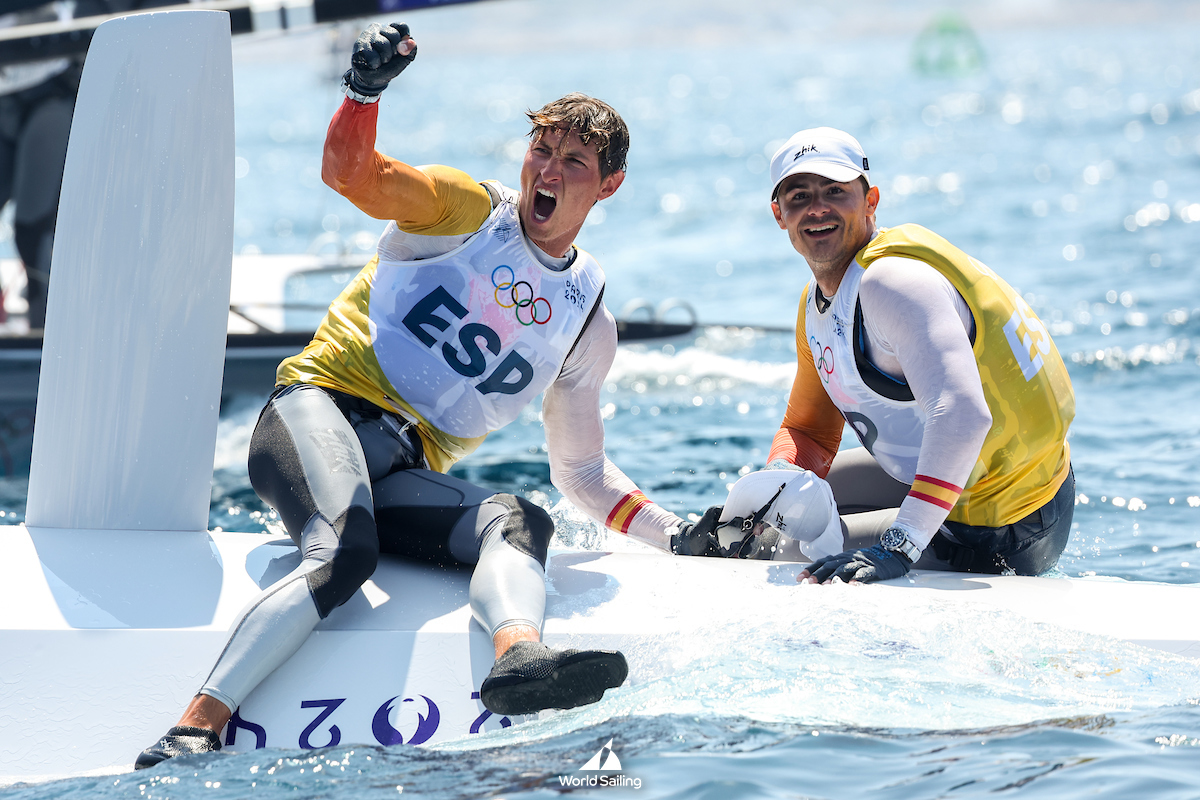 Spectacular Medal Race and Beautiful Victory for Diego Botin and Florian Trittel